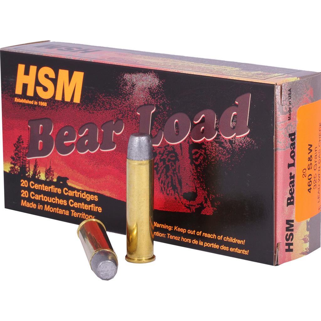 HSM 460 S&W Magnum Bear Load Ammunition 20rds - View 2
