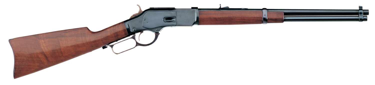 Taylors & Company 550282 1873 Carbine 357 Mag 19" Blued Walnut Stock - View 2