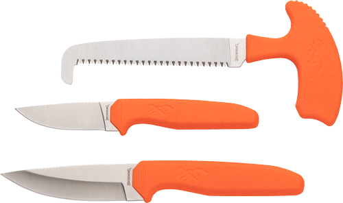 Browning 3220553 Sharp Ridge 3PC Knife Combo with Nylon Sheath - View 2
