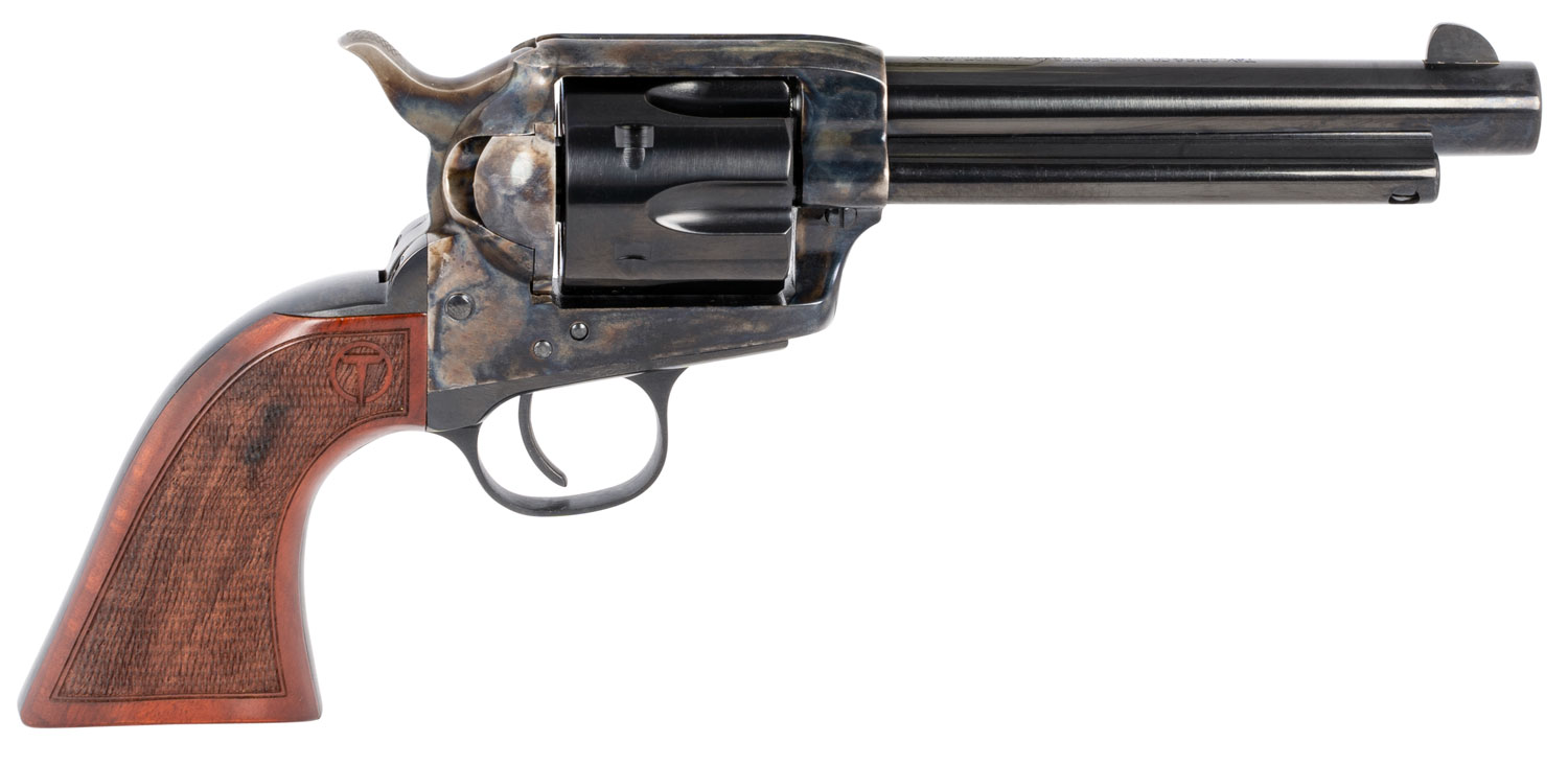 Taylors & Company Smoke Wagon 357 Mag 5.50 in Blued Case Hardened 6rd - View 2