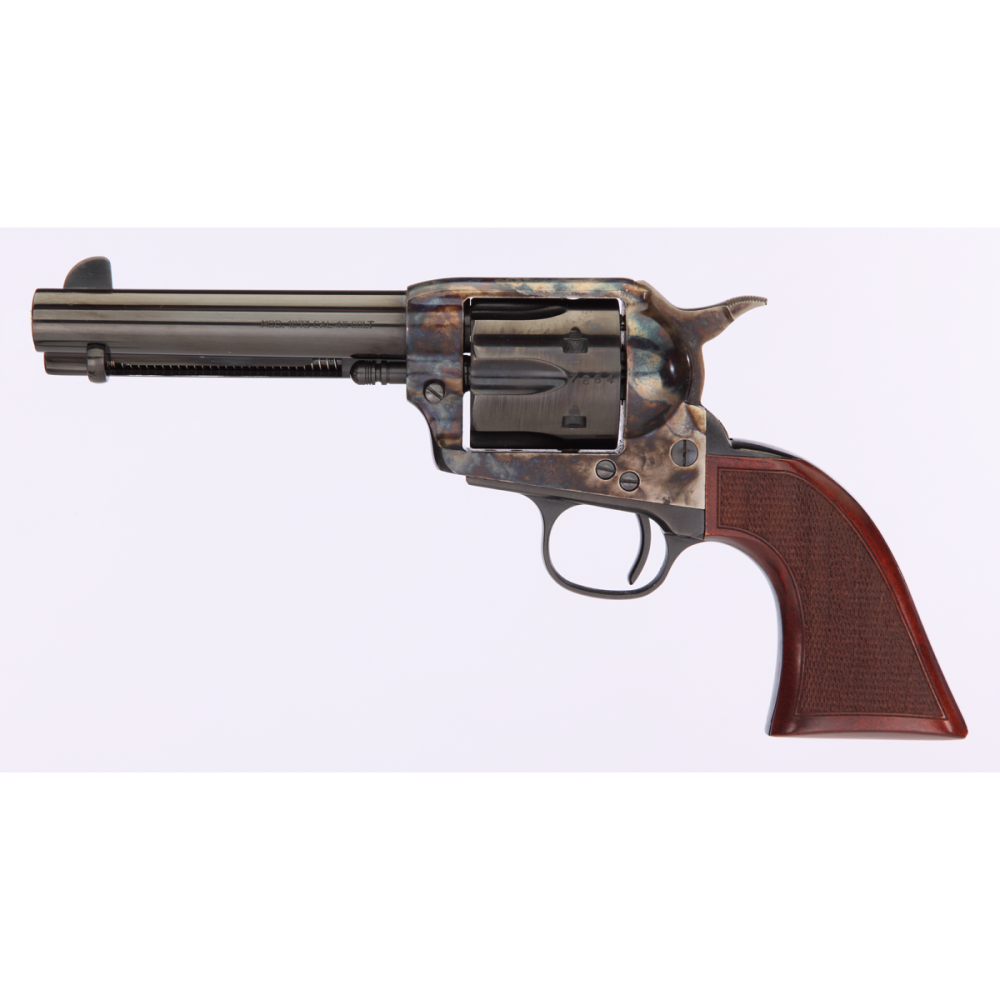 Taylors Runnin Iron 45 Colt (LC) 4.75" Blued Revolver - View 2