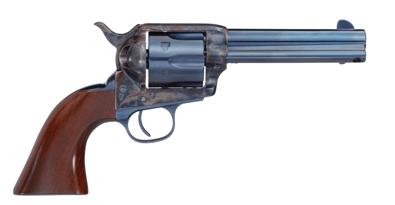 TF Uberti 1873 Cattleman 4.75 45LC Char Blue Revolver - View 2