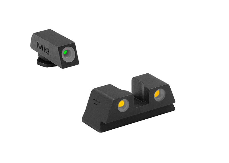 Meprolight 102203301 Tru-Dot Sight Set Green/Orange Tritium Glock 42/43/48X - View 2