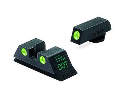 Meprolight 0102243191 Tru-Dot Night Sight Set Glock 9/40 Suppressor Height - View 2