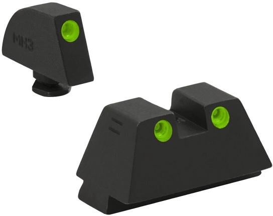 Meprolight 102243391 Tru-Dot Tritium Sights for Glock 9mm/.40/.357/.45 GAP - View 2