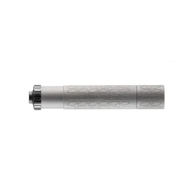 B&T SDIMPULSOLSM IMPULS-OLS-M 9mm Modular Suppressor Black 1/2"x28 - View 2