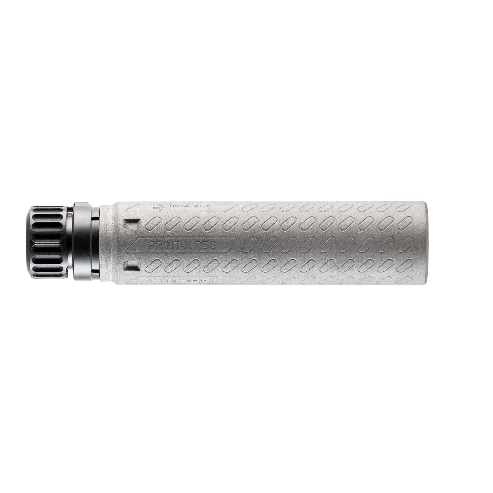 B&T X-762 RBS Suppressor 7.62-.308 Win Gray - View 2