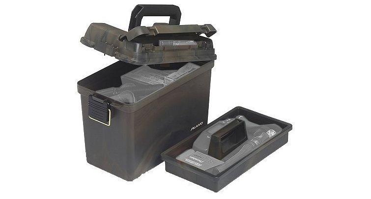 Plano Element-Proof Deep Ammo Box Camo with Tray - View 2