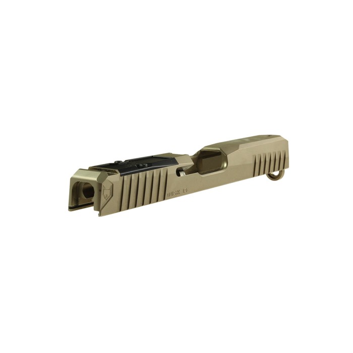 Lone Wolf LWD-DKSLIDE19-G3-FDE 9mm RMR Cut Stripped Slide FDE Glock 19 Gen3 - View 2