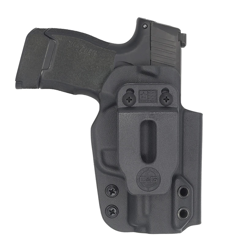 C&G 0258-100 Covert IWB Holster Black Kydex for SIG P365 Right Handed - View 2