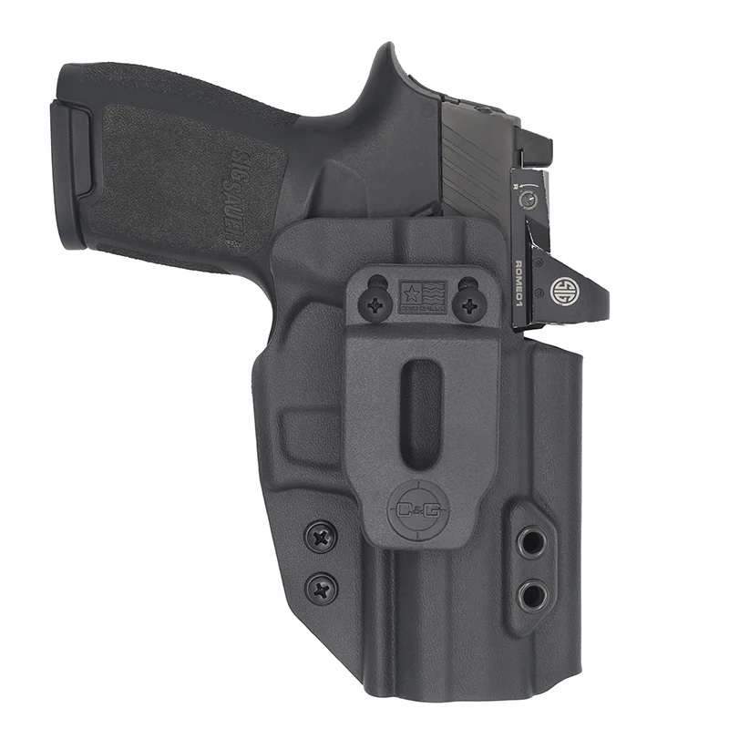 C&G Holsters 0288-100 Covert IWB Black Kydex for SIG P320C Right Handed - View 2