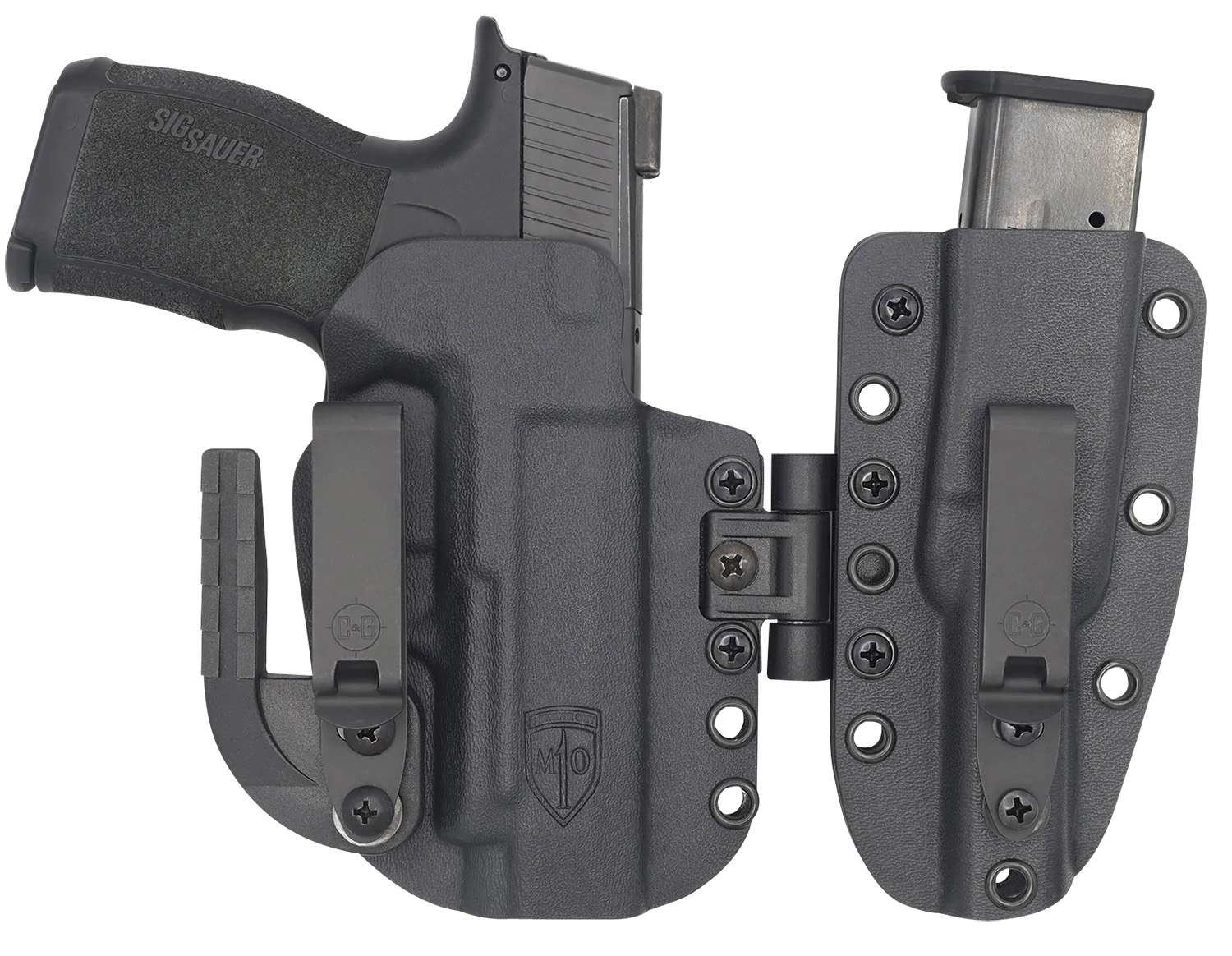 C&G Holsters 0386100 MOD 1 IWB Black Kydex Holster for Sig P365/XL - View 2