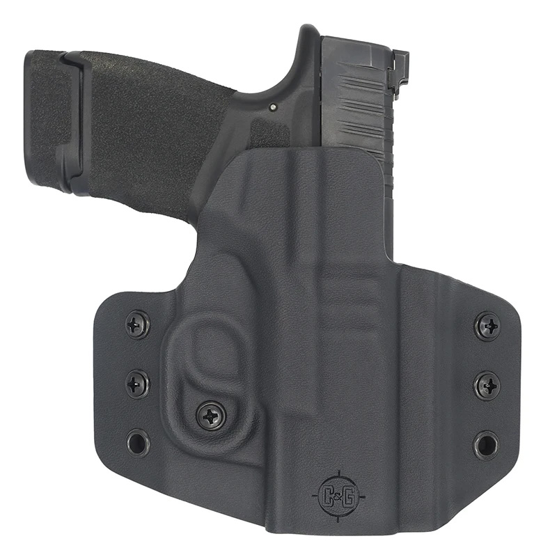 C&G Holsters 0950100 Covert OWB Black Kydex Belt Loop Fits Springfield ... - View 2