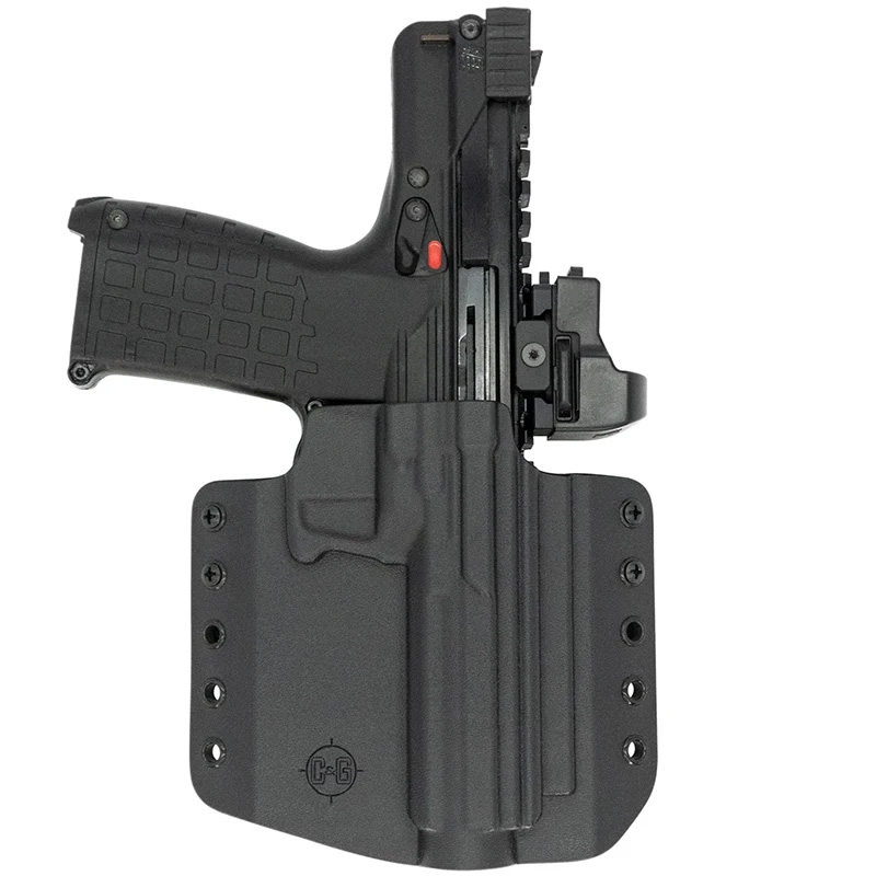 C&G 2650-100 Covert OWB Kydex Holster KelTec CP33 Right Hand Black - View 2