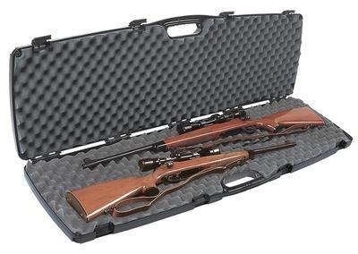 Plano Special Edition Double Scoped Rifle Case, 52" Hardshell Polymer, Black 2 Pack - View 2