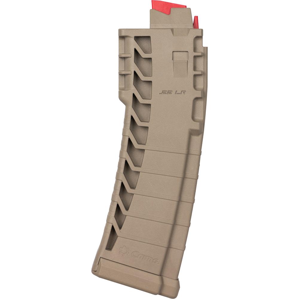 CMMG Mk4/AR15 Rifle Magazine FDE .22 LR 10/rd - View 2