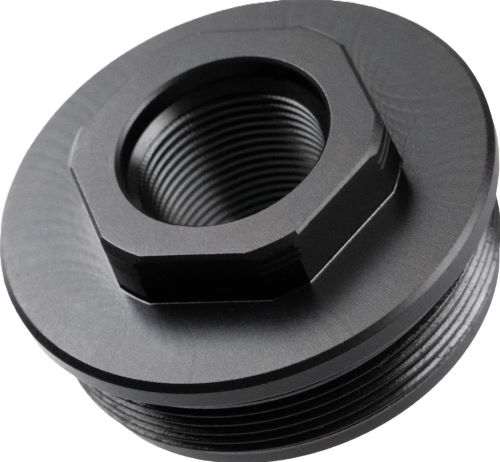 CMMG ZEROED HUB Mount Direct Thread .578X28 to HUB 1.375X24 Nitride Finish - View 2
