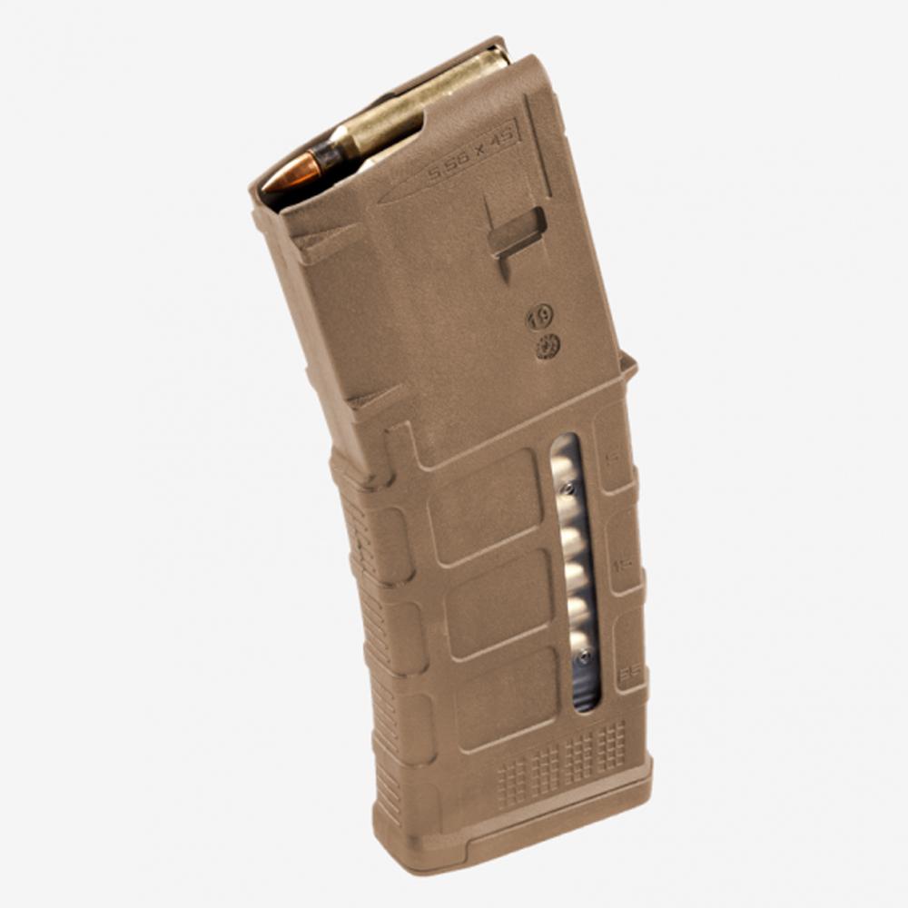 Magpul MAG556-MCT PMAG 30 AR/M4 5.56 NATO Windowed Magazine Coyote Tan - View 2