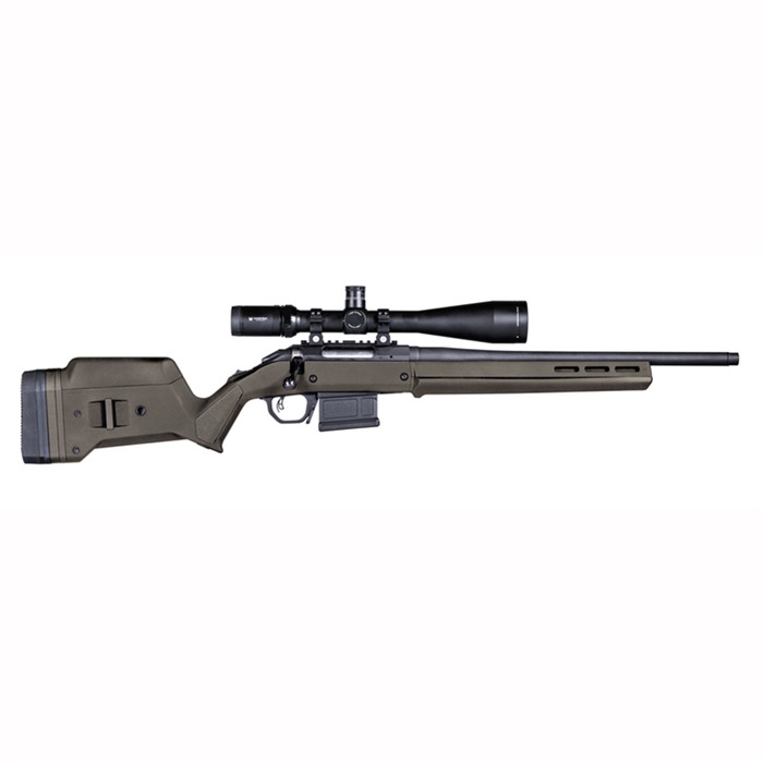 Magpul MAG931-ODG Hunter American Stock OD Green Synthetic Adjustable - View 2