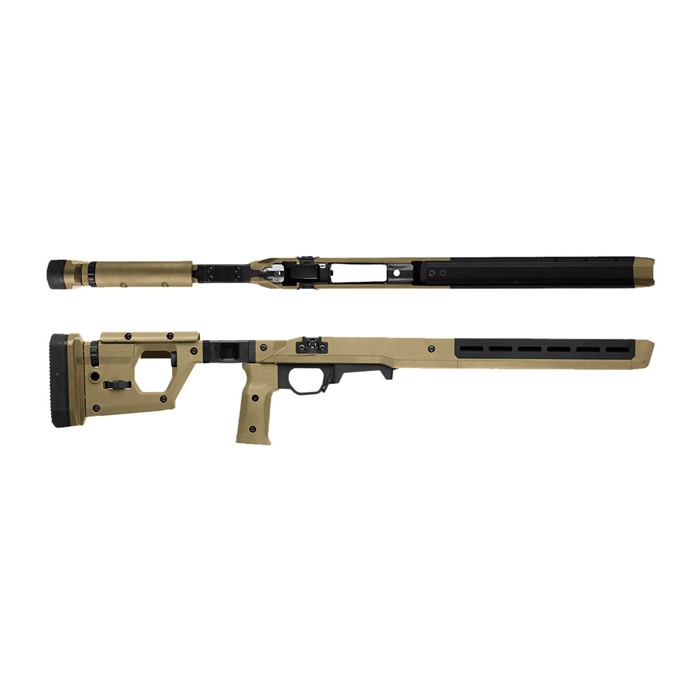 Magpul MAG997FDE Pro 700 Stock Fixed Aluminum Bedding Dark Earth - View 2