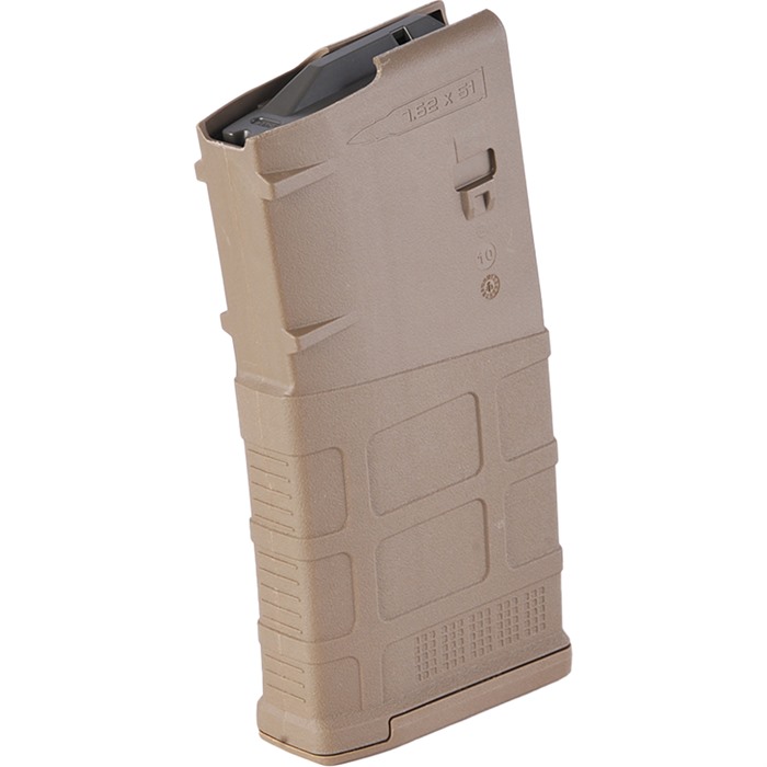 Magpul MAG291-MCT PMAG LR/SR Gen M3 .308 Win 20-Rd Polymer Tan - View 2