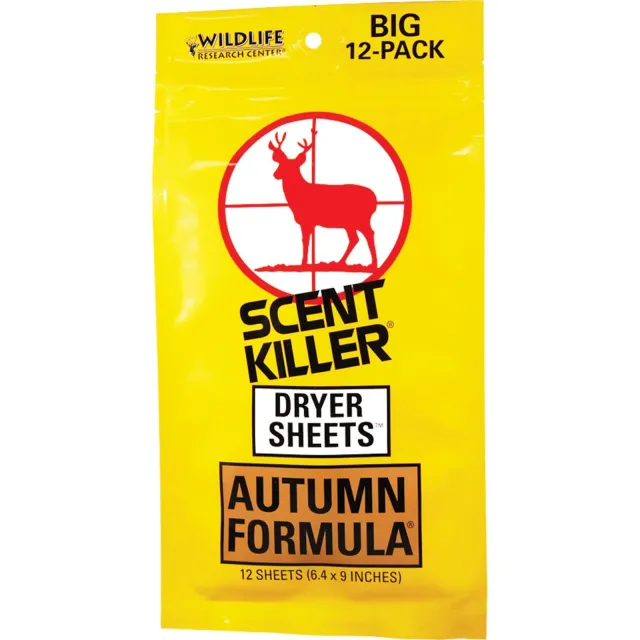 Wildlife Research 580 Scent Killer Autumn Dryer Sheets 12 Pack - View 2