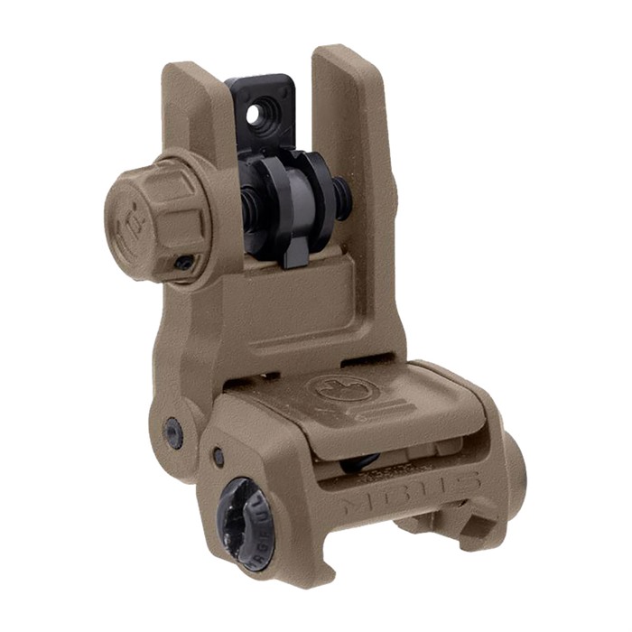 Magpul MAG1167-FDE MBUS 3 Rear Sight, FDE, Polymer, Picatinny Rails - View 2