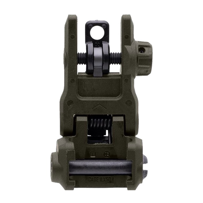 Magpul MAG1167-ODG MBUS 3 Rear Sight OD Green, Polymer, AR-Height - View 5