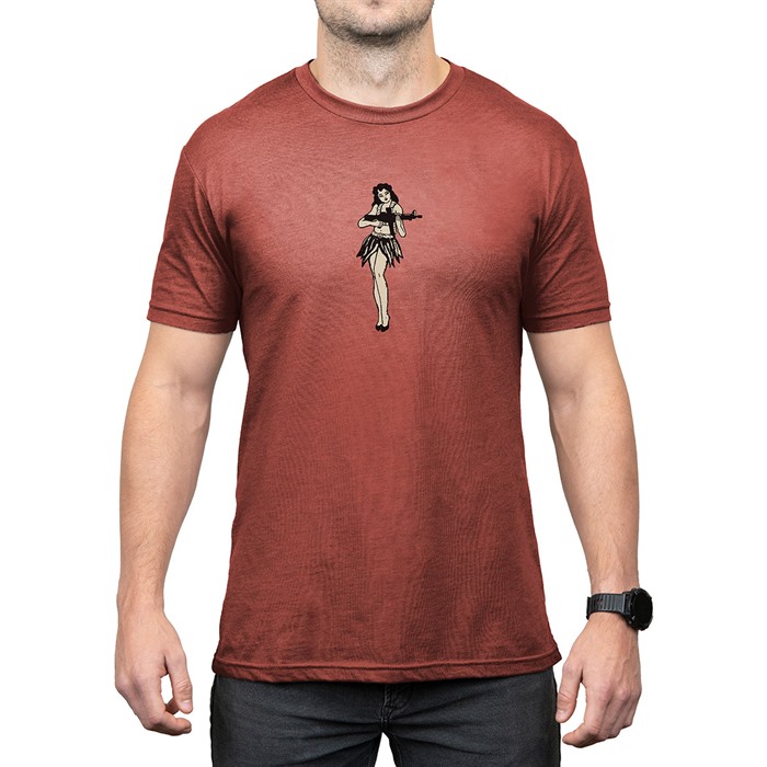 Magpul MAG1117-613-2XL Hula Girl CVC T-Shirt 2XL Redrock Heather - View 2