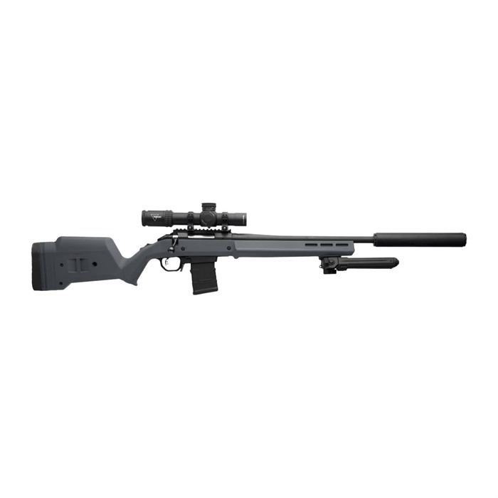 Magpul Hunter American Stock Gray Adjustable Synthetic for Ruger A... - View 2