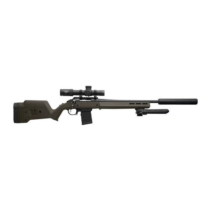 Magpul MAG1207-ODG Hunter American Stock OD Green Adjustable Synthetic... - View 2