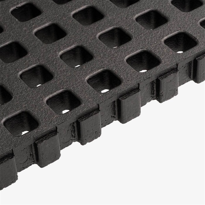 Magpul MAG1383-BLK DAKA Grid Organizer End Panel Black Polypropylene - View 2