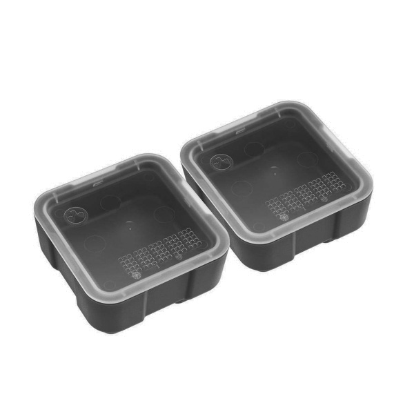 Magpul DAKA 2x2 Black Storage Bins 2-Pack (MAG1390BLK) - View 2