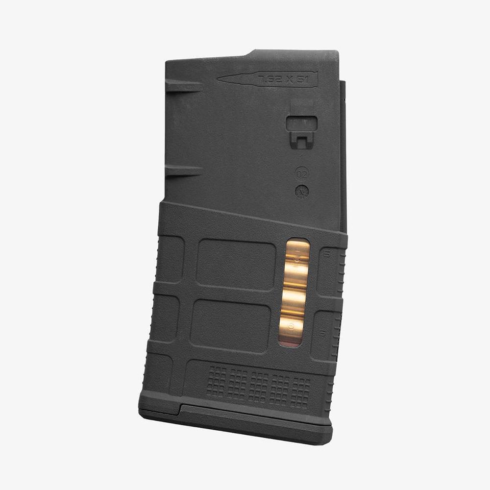 Magpul PMAG 20 LR/SR Gen M3 Window 20rd Black Magazine Fits AR10/M110/SR25 - View 2