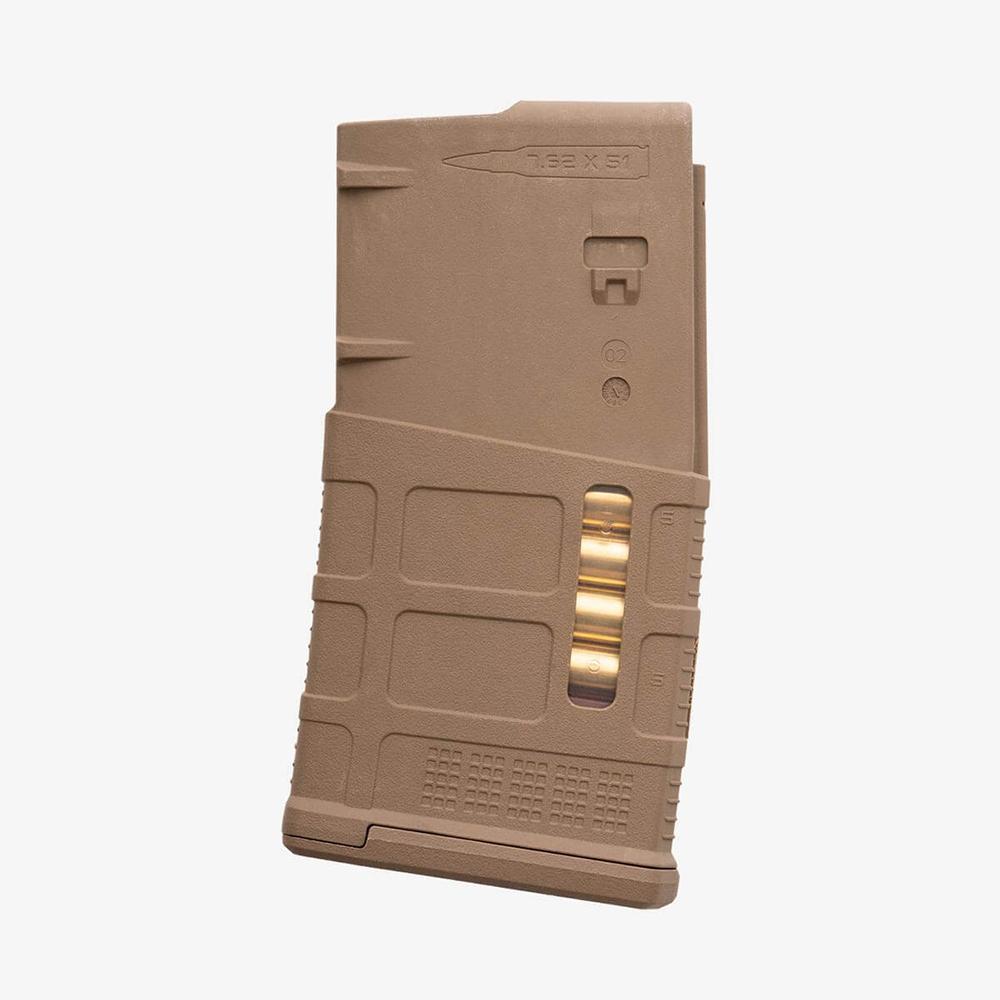 Magpul MAG1429-MCT PMAG M3 Window 7.62 20RD Coyote Tan - View 2