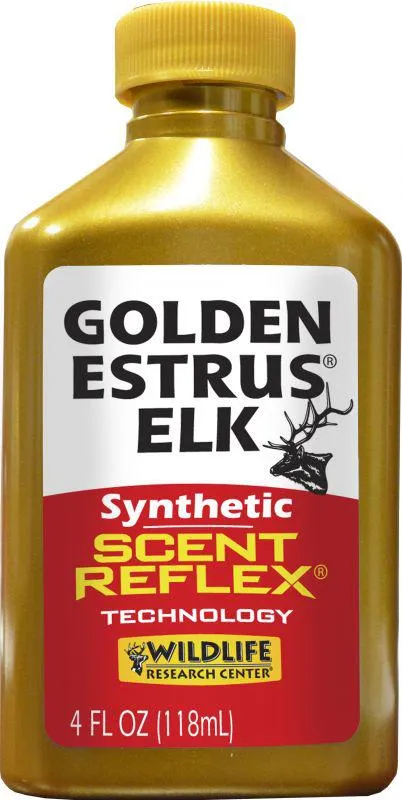 Wildlife Research 44714 Golden Estrus Synthetic Elk 4 oz Bottle - View 2