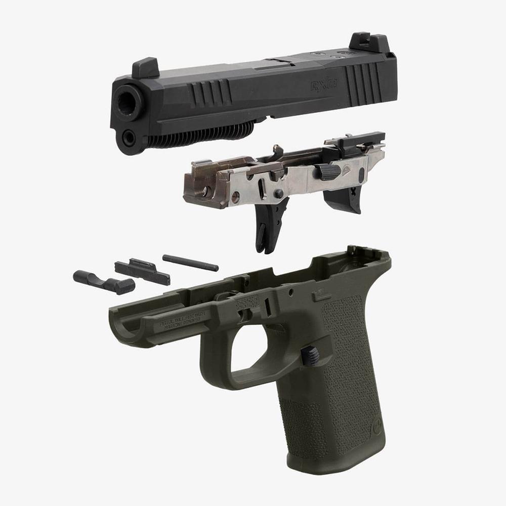 Magpul MAG1436-ODG EHG RG9 Grip OD Green Fits Ruger RXM Compact - View 2