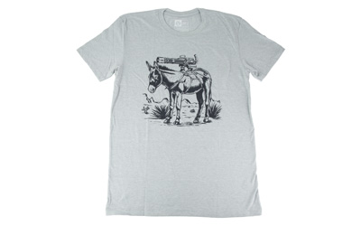 Magpul MAG1528-041-2XL Burro CVC Stone Gray Heather Cotton/Polyester Short Sleeve 2XL - View 2