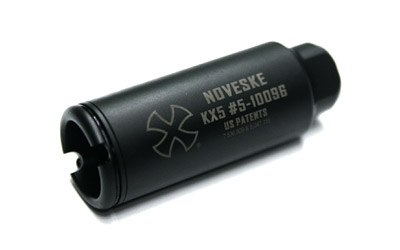 Noveske 05000519 KX5 Flash Suppressor 1/2x28 Black Nitride 4.5oz - View 3