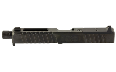 Noveske 03002703 DM Slide, 1/2x28 Threaded, DLC, Optics Ready, Black - View 2