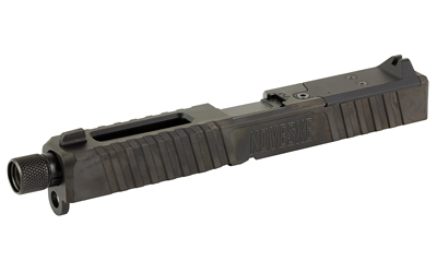 Noveske 03002703 DM Slide, 1/2x28 Threaded, DLC, Optics Ready, Black - View 4