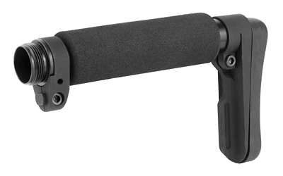 ACE Arule Ultra Lite AR-15 Entry Length Stock, Black A145B with Precision Machined Aluminum Butt - View 3