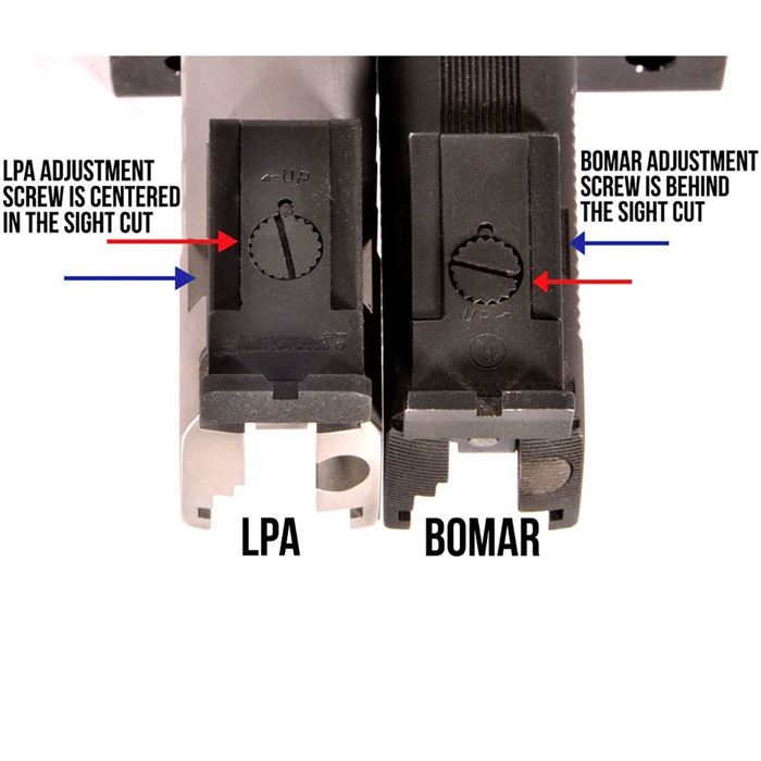 EGW 49312 Bomar Cut Sight Mount for Vortex Viper/Venom 1911 Black - View 2