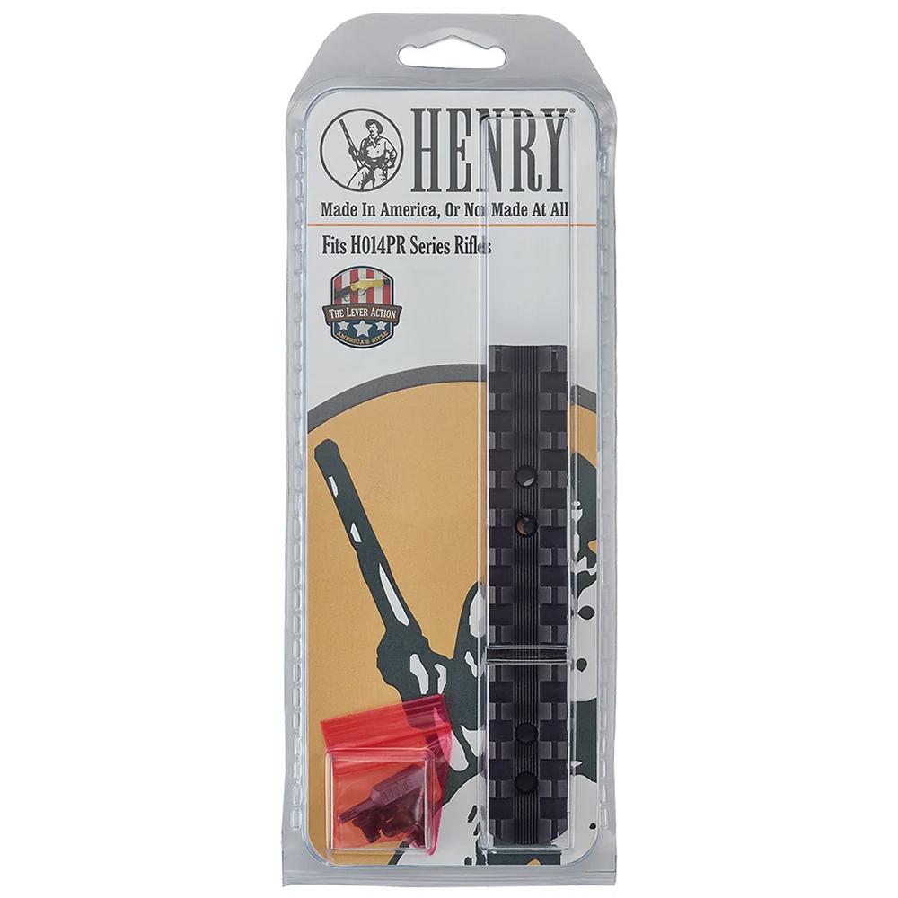 Henry HEGW14PR Picatinny Rail Matte Black Aluminum 5.09" Long - View 2