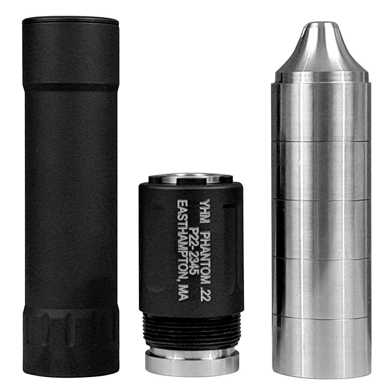 Yankee Hill 4380 Phantom Suppressor 22 Cal 114dB NRR 1.1" D - View 2