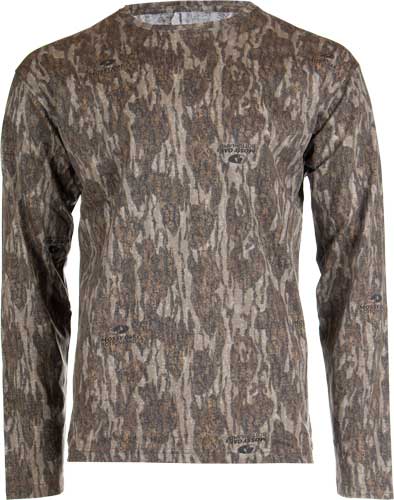 Habit TS10006L Bear Cave Camo Tee Long Sleeve Mossy Oak Large - View 2