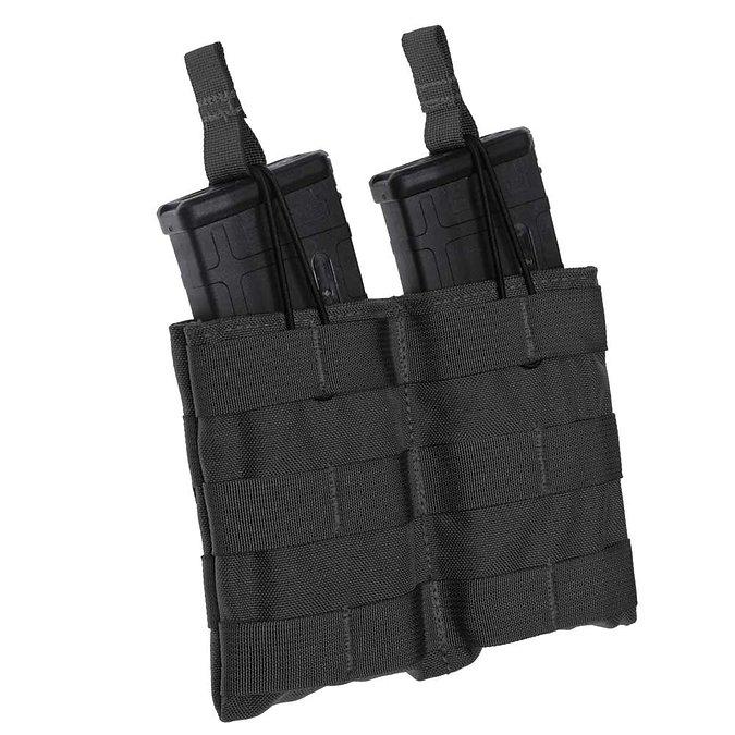 TacShield T3507BK Double Speed Load Rifle Molle Pouch Black - View 2