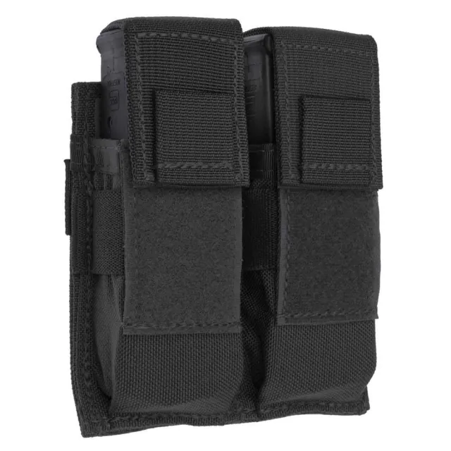 TacShield T3602BK Double Universal Pistol Molle Pouch Black - View 2