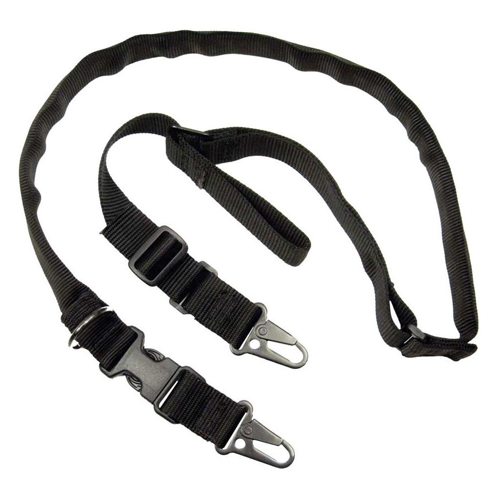 TacShield T6030BK Warrior 2n1 Sling Padded Fast Adjust HK Hooks Black - View 2