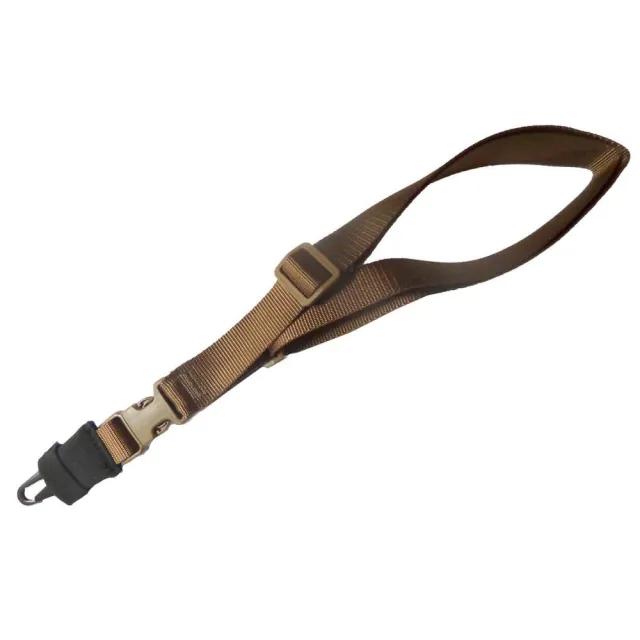 Tac Shield T6005CY CQB Single-Point Sling Coyote Webbing HK Hook - View 2